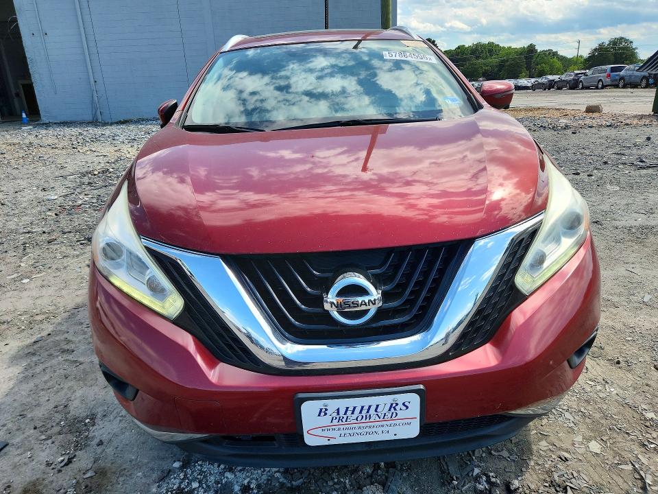 Продаж на аукціоні авто 2016 Nissan Murano Hybrid, vin: 5N1CZ2MG9GN150817, номер лоту: 57884596
