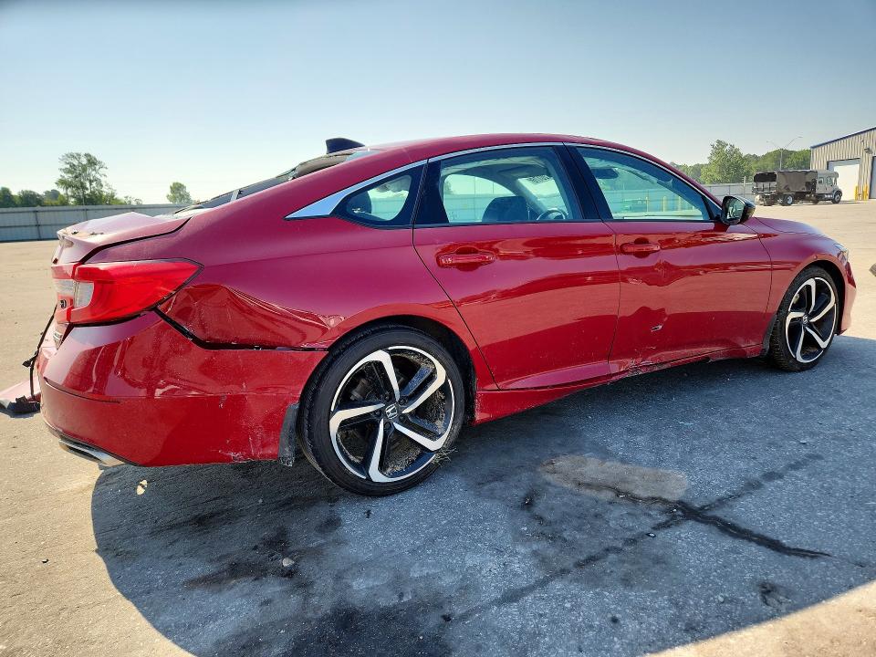 57120176 :رقم المزاد ، 1HGCV1F41MA121684 vin ، 2021 Honda Accord مزاد بيع