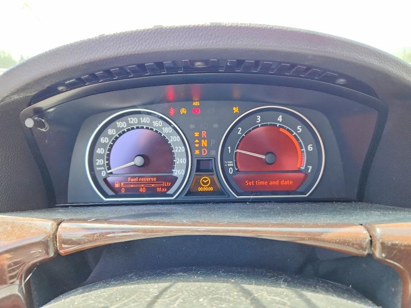 2008 Bmw 750 მანქანა იყიდება აუქციონზე, vin: WBAHL83518DT11745, აუქციონის ნომერი: 49752596