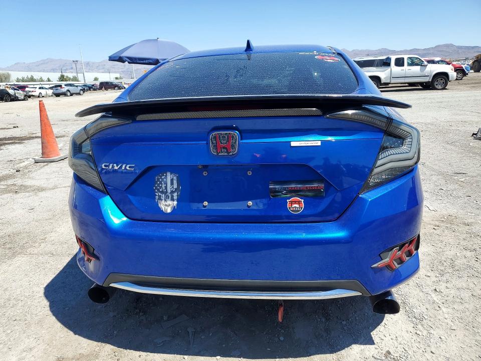 Auction sale of the 2021 Honda Civic, vin: 19XFC1F75ME203409, lot number: 58320356