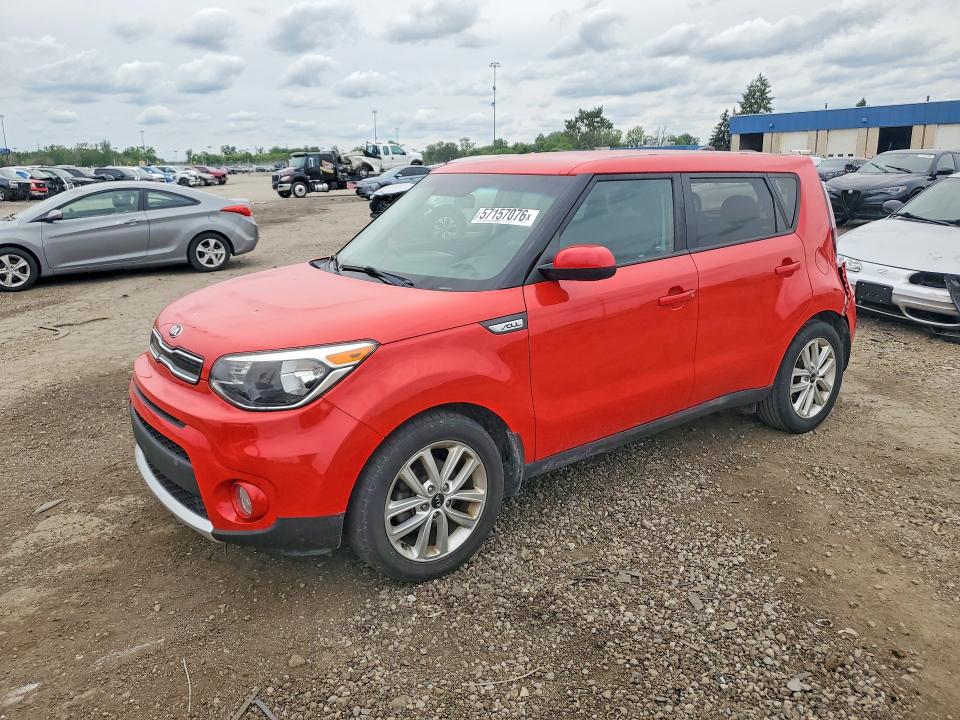 Auction sale of the 2018 Kia Soul, vin: KNDJP3A50J7555910, lot number: 57157076