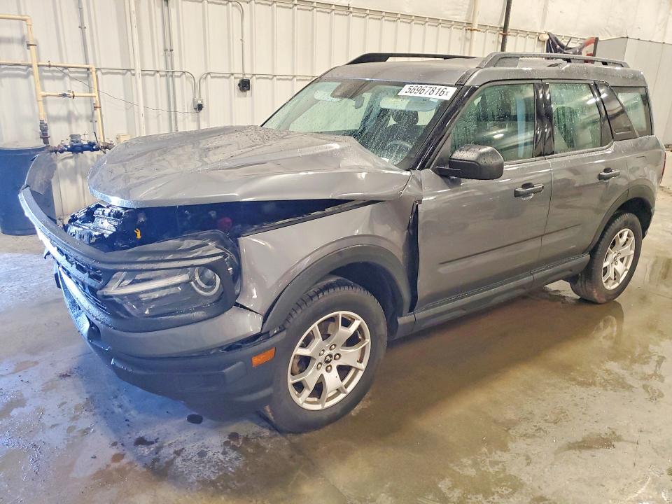 2021 Ford Bronco Sport მანქანა იყიდება აუქციონზე, vin: 3FMCR9A62MRB15422, აუქციონის ნომერი: 56967816