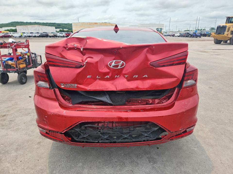 2020 Hyundai Elantra მანქანა იყიდება აუქციონზე, vin: 5NPD84LF9LH543369, აუქციონის ნომერი: 58732536