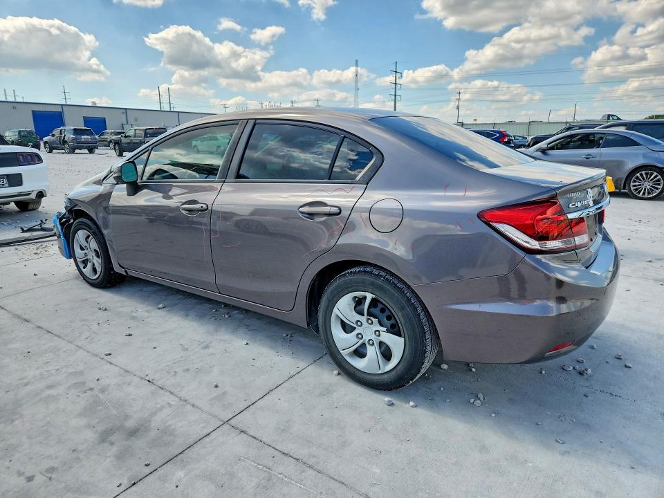 57487366 :رقم المزاد ، 19XFB2F59DE201458 vin ، 2013 Honda Civic مزاد بيع