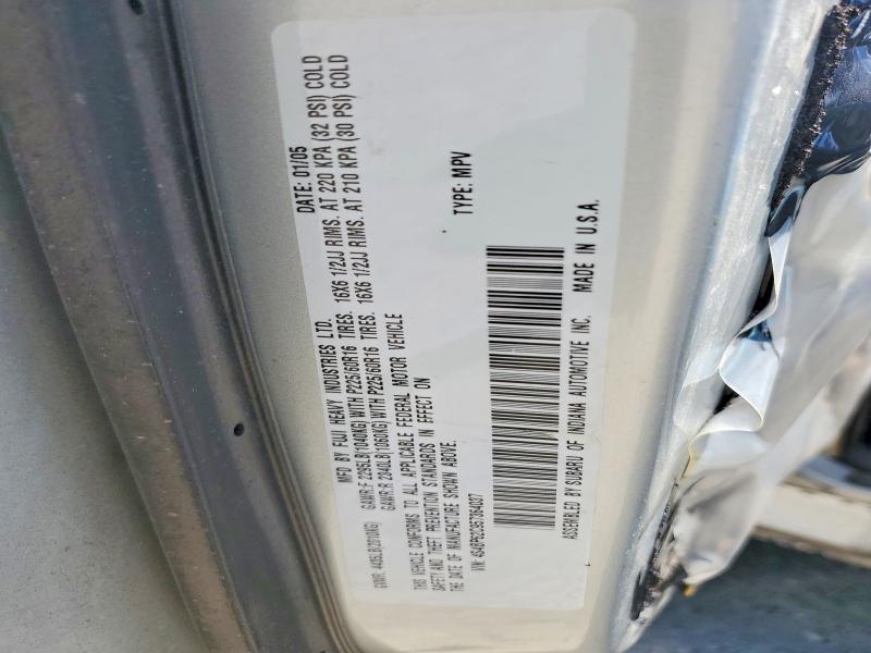 Продаж на аукціоні авто 2005 Subaru Legacy, vin: 4S4BP62C957364037, номер лоту: 57338046