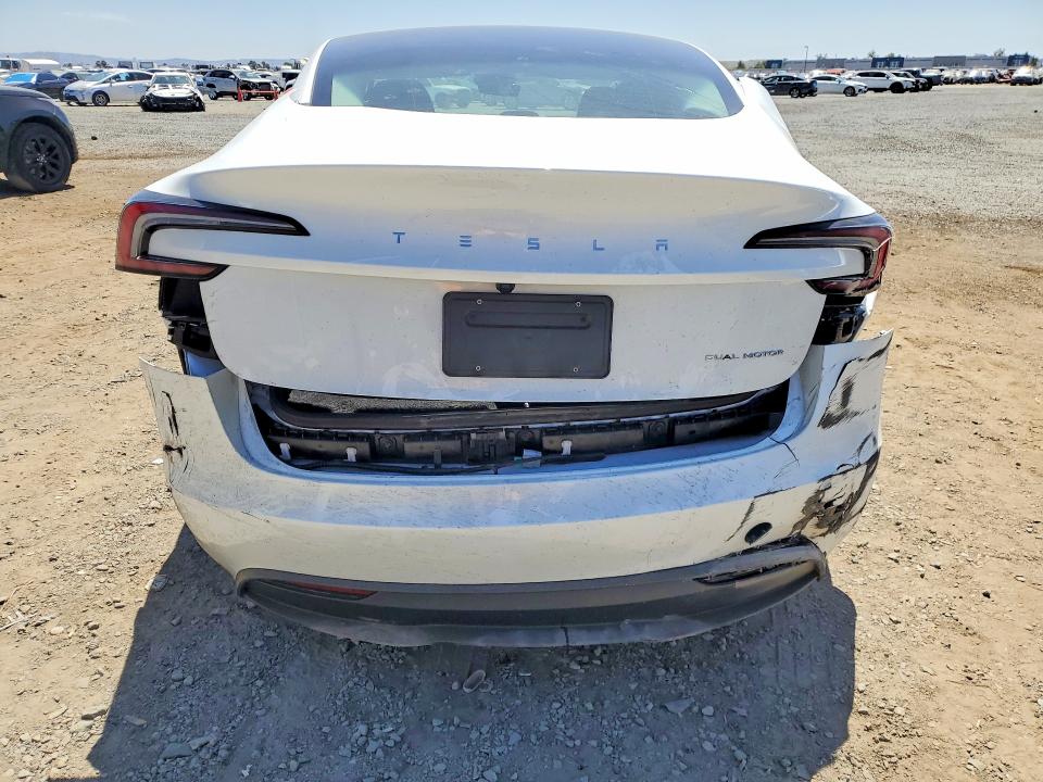 Продаж на аукціоні авто 2025 Tesla Model 3, vin: 5YJ3E1EB3SF077786, номер лоту: 59000056