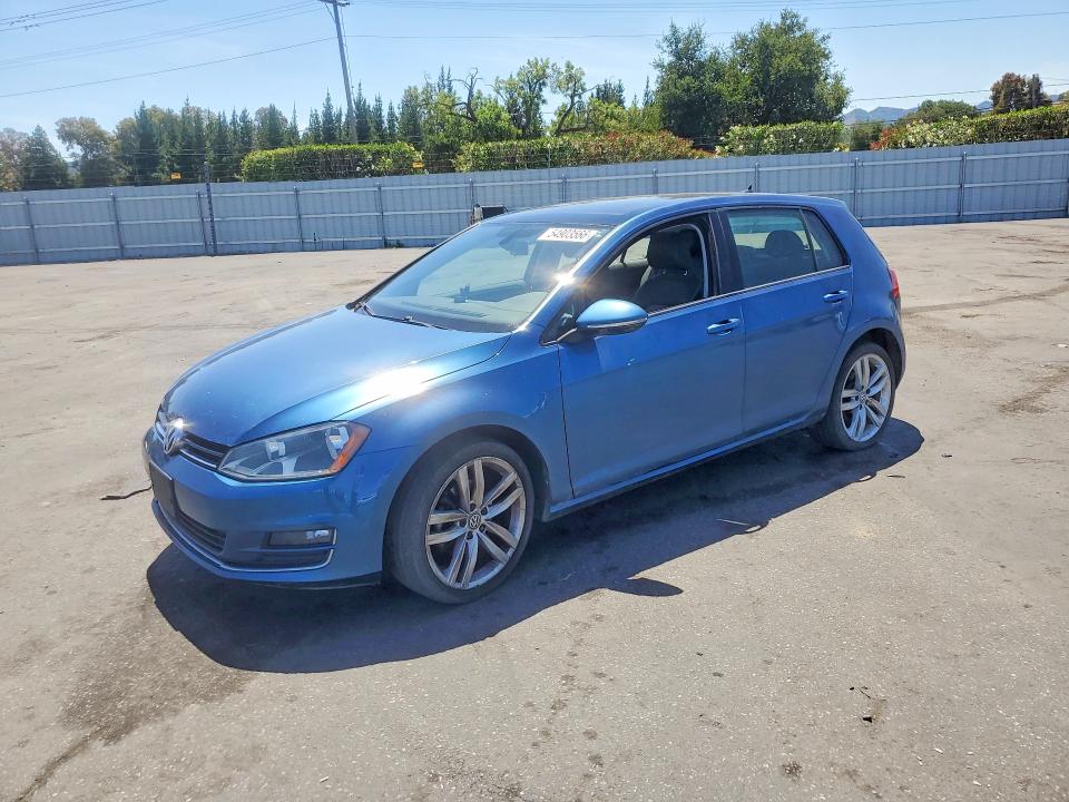54903566 :رقم المزاد ، 3VW217AU1FM067077 vin ، 2015 Volkswagen Golf مزاد بيع