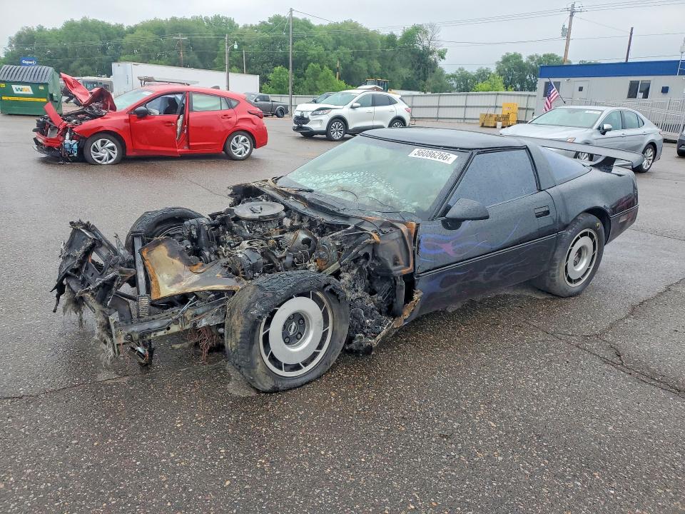 56086266 :رقم المزاد ، 1G1AY0780E5147589 vin ، 1984 Chevrolet Corvette مزاد بيع