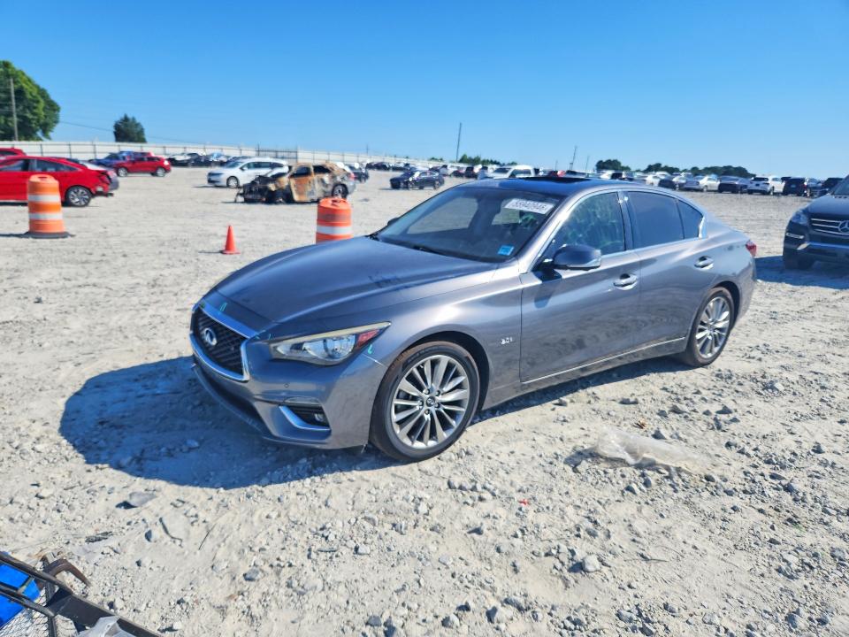 55940946 :رقم المزاد ، JN1EV7AR7JM434457 vin ، 2018 Infiniti Q50 مزاد بيع