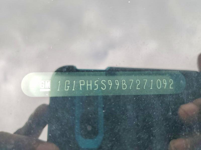 52645026 :رقم المزاد ، 1G1PH5S99B7271092 vin ، 2011 Chevrolet Cruze مزاد بيع