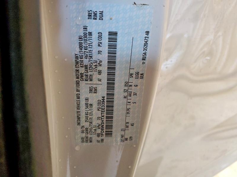 Продаж на аукціоні авто 2026 Ford F350, vin: 1FD8W3HTXTEE33944, номер лоту: 58064746