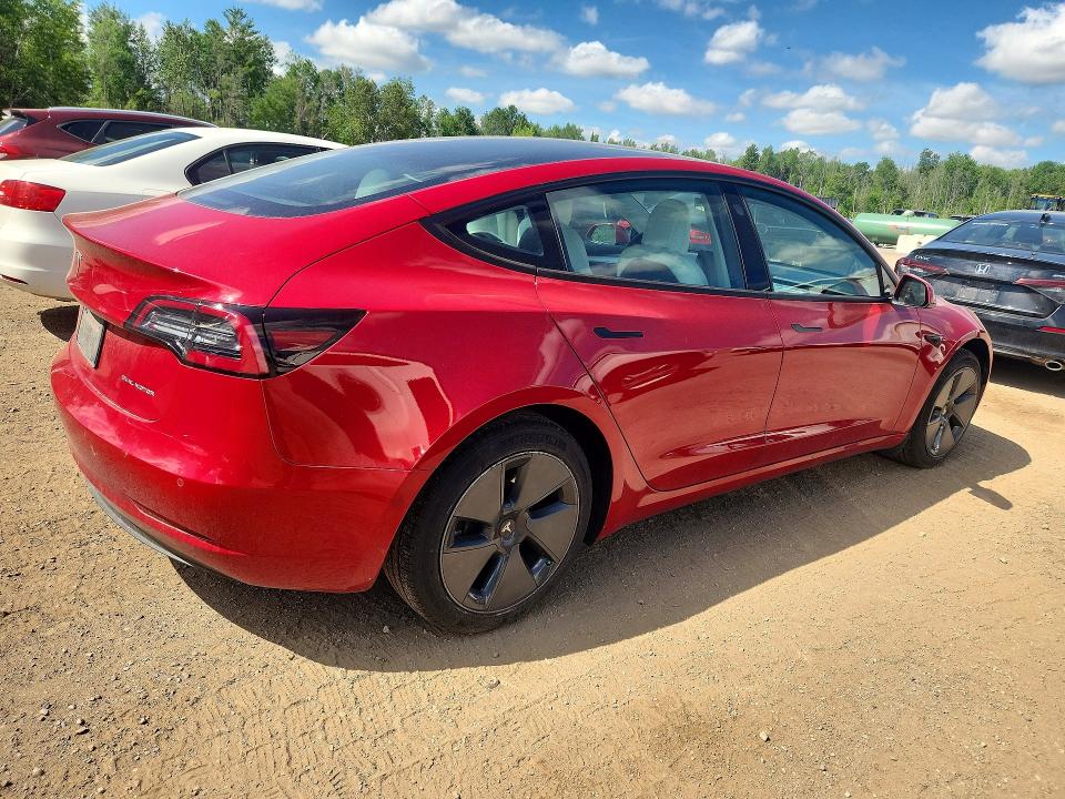 Продажа на аукционе авто 2022 Tesla Model 3, vin: 5YJ3E1EBXNF102834, номер лота: 56229916