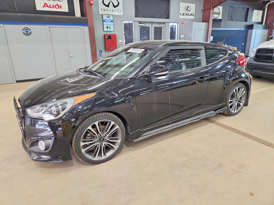 Auction sale of the 2016 Hyundai Veloster, vin: KMHTC6AE3GU284742, lot number: 55935976