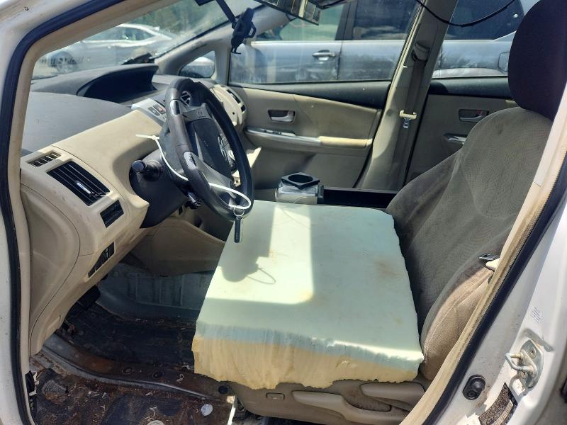 2012 Toyota Prius V მანქანა იყიდება აუქციონზე, vin: JTDZN3EU2C3176556, აუქციონის ნომერი: 58127976