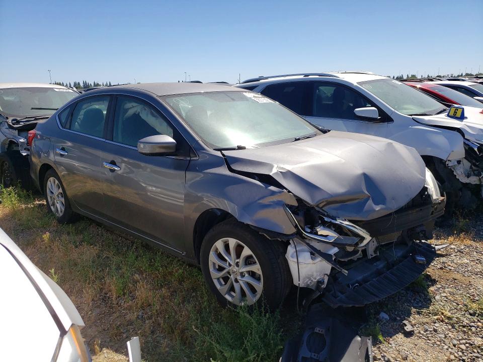 2019 Nissan Sentra მანქანა იყიდება აუქციონზე, vin: 3N1AB7AP9KY455203, აუქციონის ნომერი: 56375396