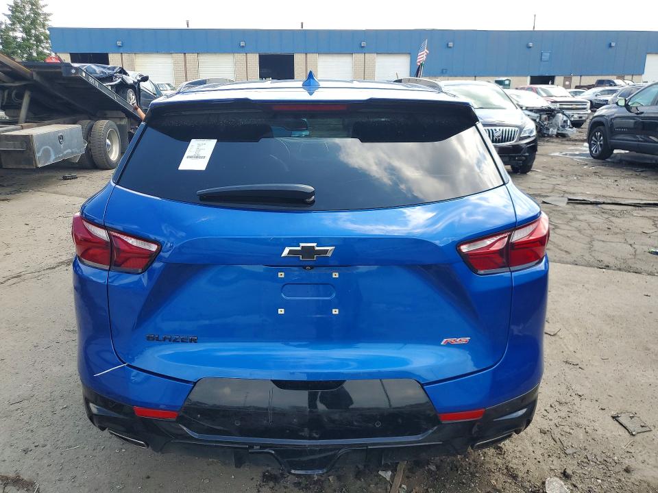 56398136 :رقم المزاد ، 3GNKBERS2KS551991 vin ، 2019 Chevrolet Blazer مزاد بيع