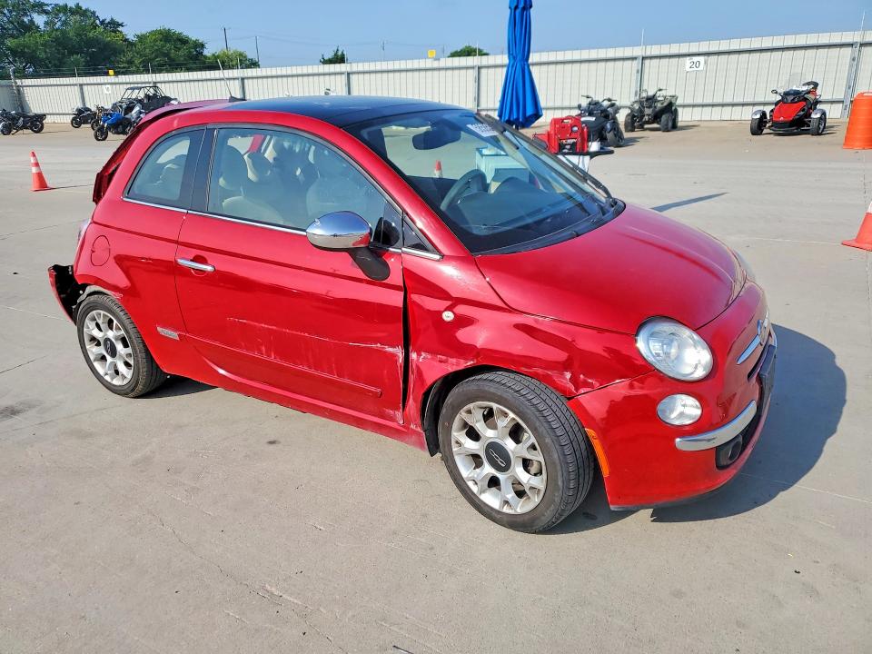 58585346 :رقم المزاد ، 3C3CFFCR3HT506241 vin ، 2017 Fiat 500 مزاد بيع
