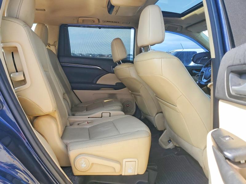 2015 Toyota Highlander მანქანა იყიდება აუქციონზე, vin: 5TDDKRFH5FS088210, აუქციონის ნომერი: 55739456
