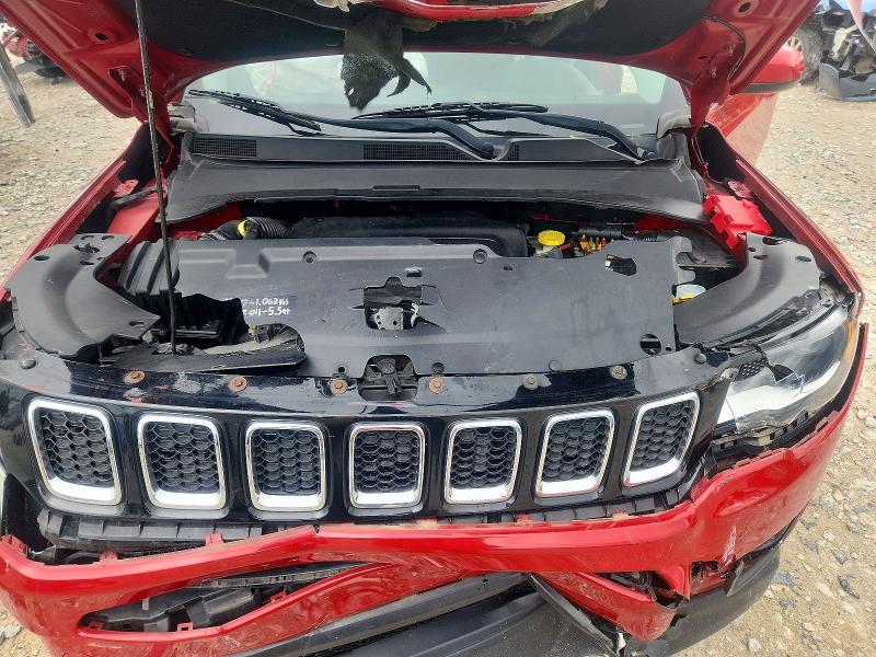 2018 Jeep Compass მანქანა იყიდება აუქციონზე, vin: 3C4NJDBB0JT331822, აუქციონის ნომერი: 57696646