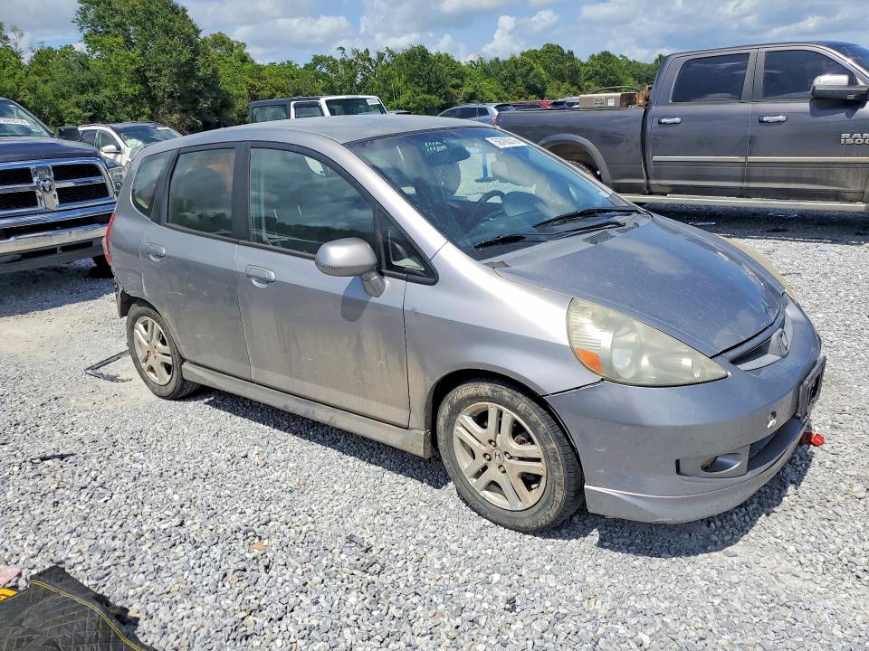 2007 Honda Fit მანქანა იყიდება აუქციონზე, vin: JHMGD38687S016263, აუქციონის ნომერი: 56780316