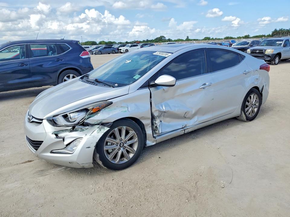 Auction sale of the 2015 Hyundai Elantra, vin: 5NPDH4AE8FH574594, lot number: 57920236
