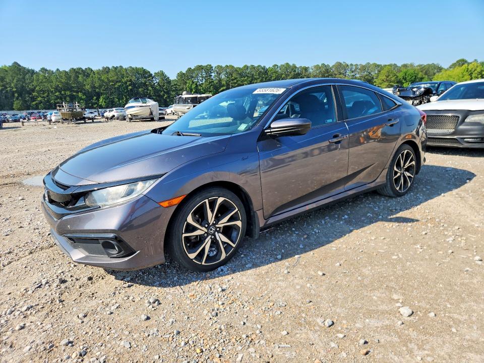 55581626 :رقم المزاد ، 2HGFC2F81MH516946 vin ، 2021 Honda Civic مزاد بيع