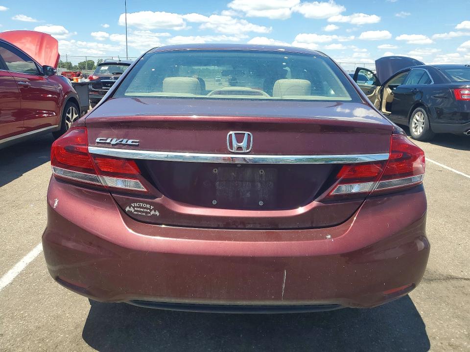 Продаж на аукціоні авто 2013 Honda Civic, vin: 19XFB2F84DE051222, номер лоту: 58409956