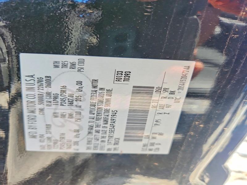 56960406 :رقم المزاد ، 1FTYR15E54PA91945 vin ، 2004 Ford Ranger مزاد بيع