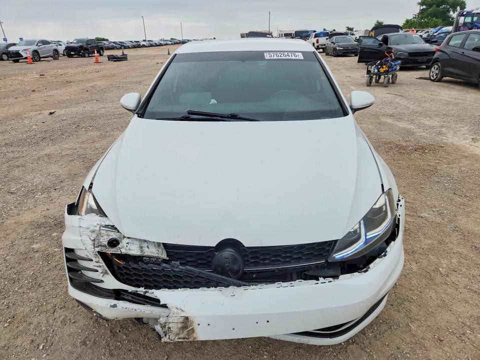 57626476 :رقم المزاد ، 3VW4T7AU3HM031736 vin ، 2017 Volkswagen Gti مزاد بيع