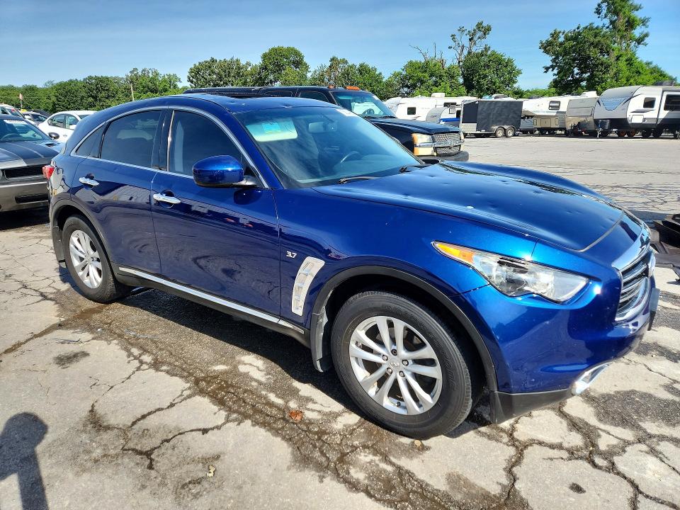 2015 Infiniti Qx70 მანქანა იყიდება აუქციონზე, vin: JN8CS1MW8FM482671, აუქციონის ნომერი: 58044966