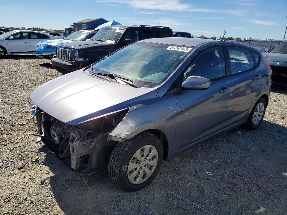 Auction sale of the 2016 Hyundai Accent, vin: KMHCT5AE0GU250073, lot number: 56799486