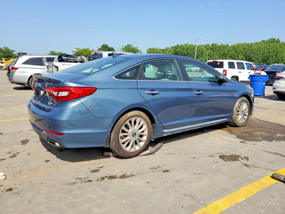 2015 Hyundai Sonata მანქანა იყიდება აუქციონზე, vin: 5NPE34AF9FH181392, აუქციონის ნომერი: 76296015