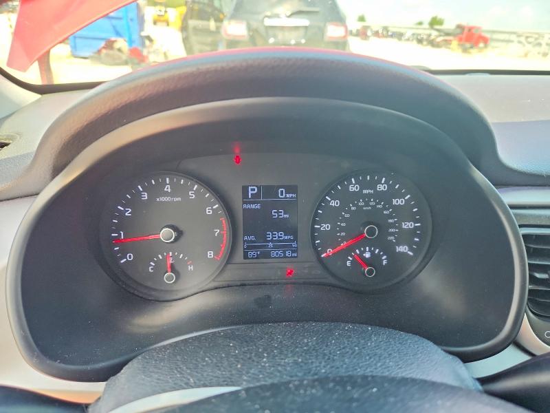 74515755 :رقم المزاد ، 3KPA24AB4KE210651 vin ، 2019 Kia Rio مزاد بيع