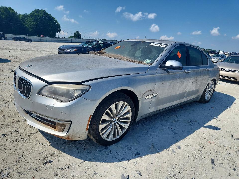2013 Bmw 740 მანქანა იყიდება აუქციონზე, vin: WBAYA6C57DD143842, აუქციონის ნომერი: 52936916