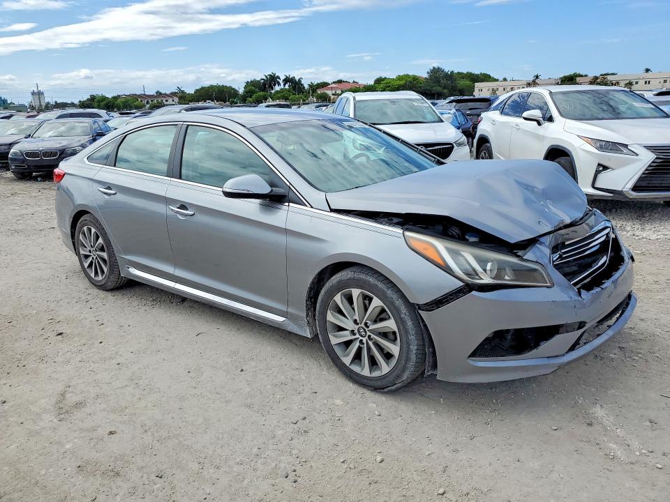 2015 Hyundai Sonata მანქანა იყიდება აუქციონზე, vin: 5NPE34AF5FH080057, აუქციონის ნომერი: 56415336