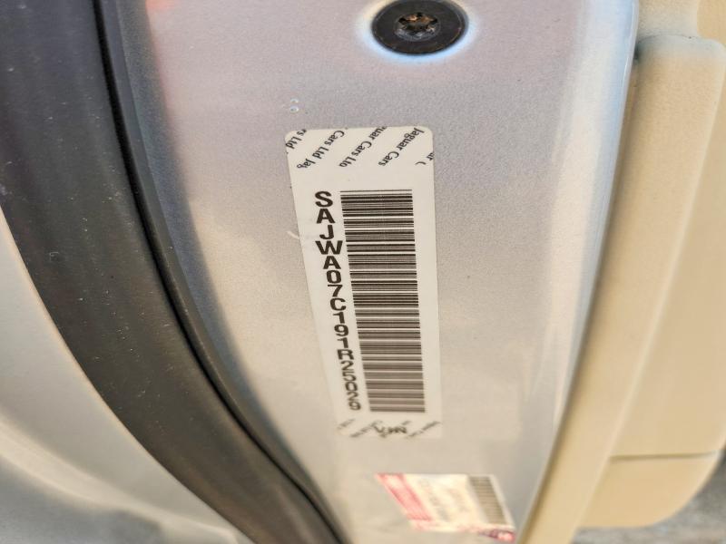 58831516 :رقم المزاد ، SAJWA07C191R25029 vin ، 2009 Jaguar Xf مزاد بيع
