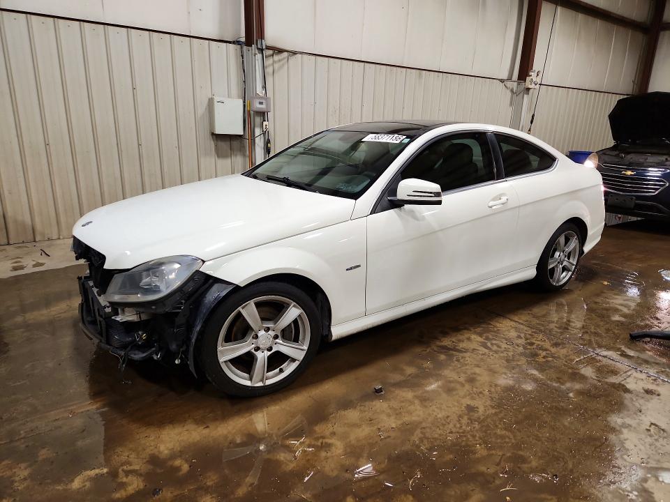 Auction sale of the 2012 Mercedes-benz C, vin: WDDGJ4HB9CF803230, lot number: 58371186
