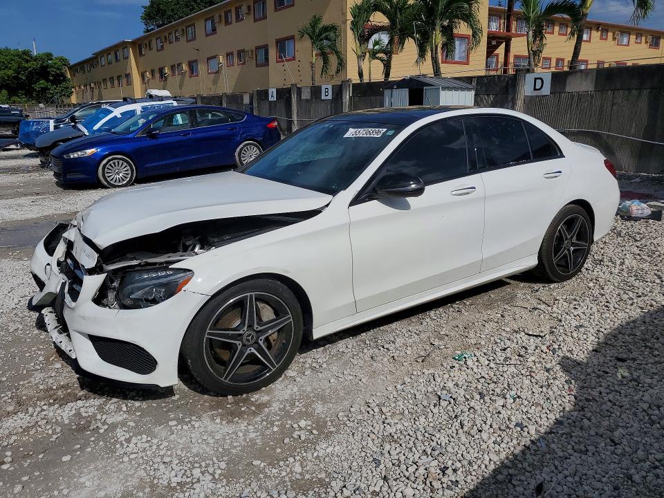 Продаж на аукціоні авто 2018 Mercedes-benz C, vin: 55SWF4KB6JU237835, номер лоту: 55736896