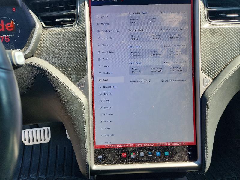 Продажа на аукционе авто 2019 Tesla Model S, vin: 5YJSA1E4XKF331275, номер лота: 57446996