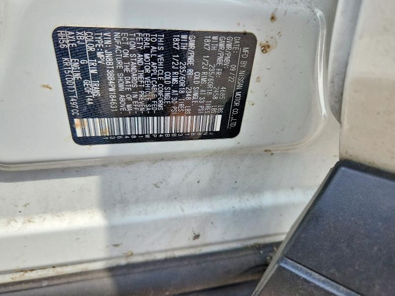 Продаж на аукціоні авто 2023 Nissan Rogue, vin: JN8BT3BB4PW184631, номер лоту: 59123606