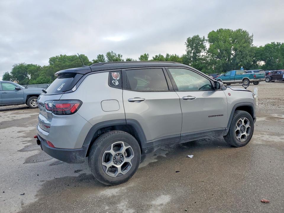 Aukcja sprzedaży 2022 Jeep Compass, vin: 3C4NJDDB9NT155257, numer aukcji: 56309996