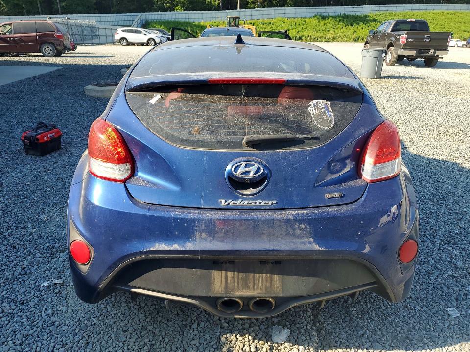 2016 Hyundai Veloster მანქანა იყიდება აუქციონზე, vin: KMHTC6AE5GU282846, აუქციონის ნომერი: 57603626