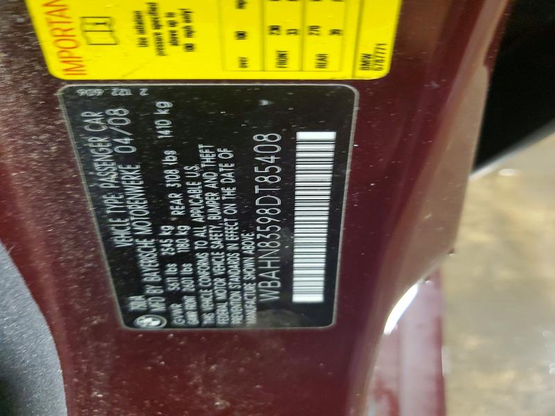 Продажа на аукционе авто 2008 Bmw 750, vin: WBAHN83598DT85408, номер лота: 56661406