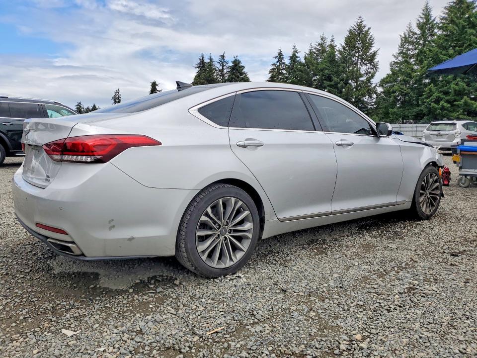 2017 Genesis G80 მანქანა იყიდება აუქციონზე, vin: KMHGN4JE6HU185236, აუქციონის ნომერი: 56275436