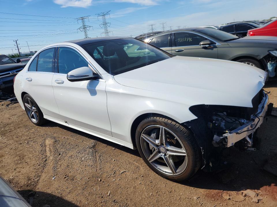 2017 Mercedes-benz C მანქანა იყიდება აუქციონზე, vin: 55SWF4KB3HU200283, აუქციონის ნომერი: 55630646
