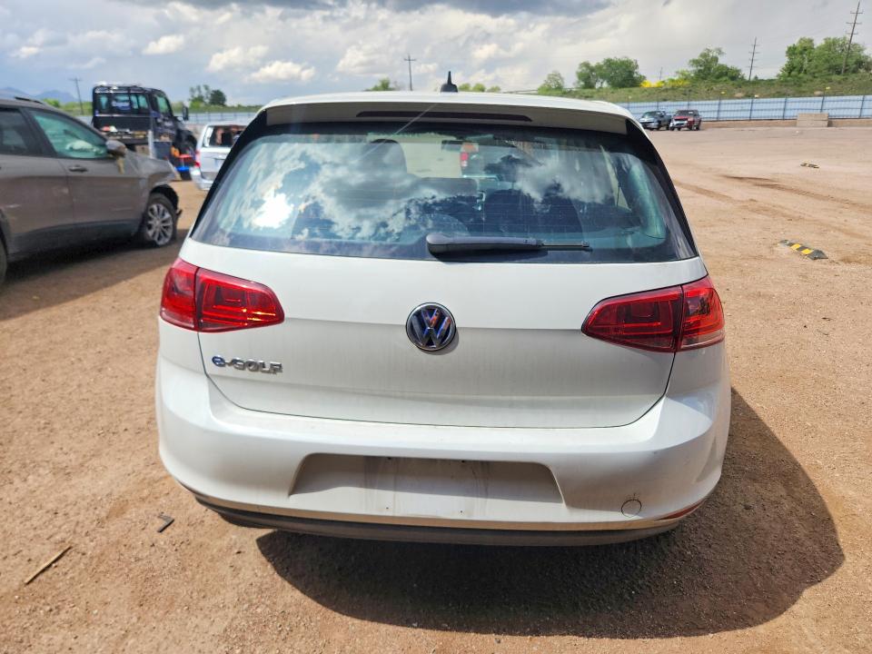2016 Volkswagen E-golf მანქანა იყიდება აუქციონზე, vin: WVWKP7AU0GW910690, აუქციონის ნომერი: 55900096