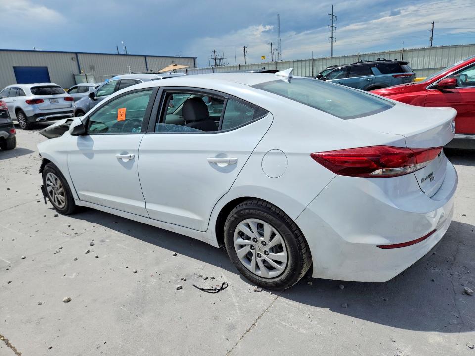 56858086 :رقم المزاد ، 5NPD74LF8HH166169 vin ، 2017 Hyundai Elantra مزاد بيع