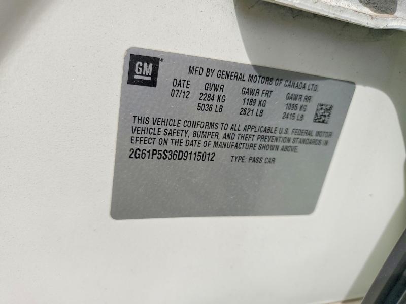 2013 Cadillac Xts მანქანა იყიდება აუქციონზე, vin: 2G61P5S36D9115012, აუქციონის ნომერი: 57447056