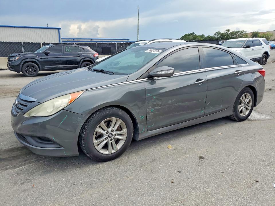 Auction sale of the 2014 Hyundai Sonata, vin: 5NPEB4AC5EH899948, lot number: 58624286