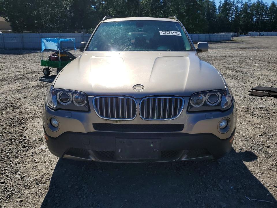 2007 Bmw X3 მანქანა იყიდება აუქციონზე, vin: WBXPC934X7WF00348, აუქციონის ნომერი: 57078186